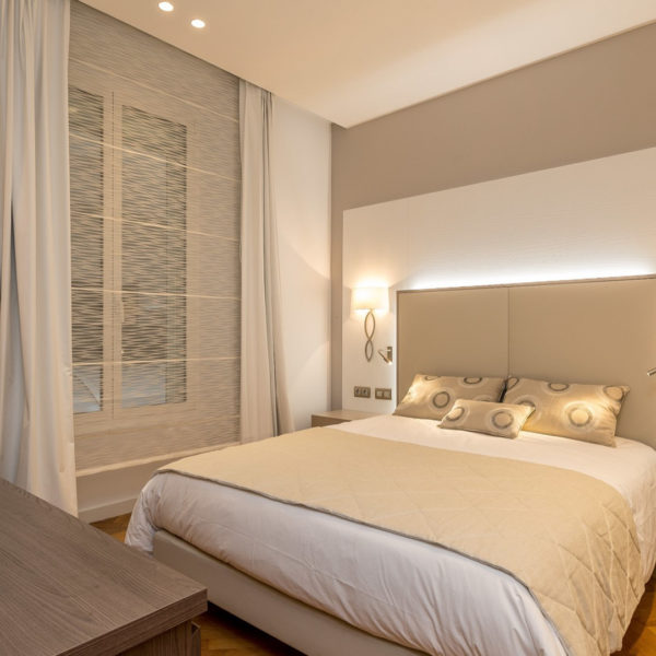 Bedroom inside headquarters in cannes