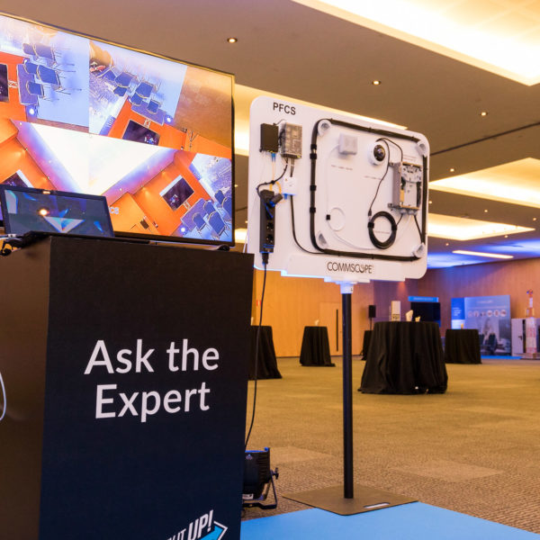 ask the expert area in the tradeshow area