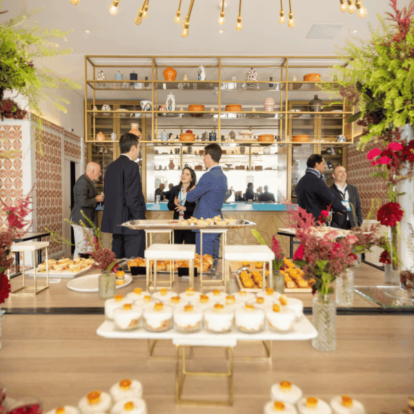 Lunch at the Carlton, beautiful dessert buffet