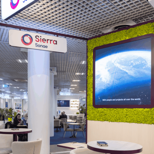 Stand of our customer inside Le Palais des Festivals