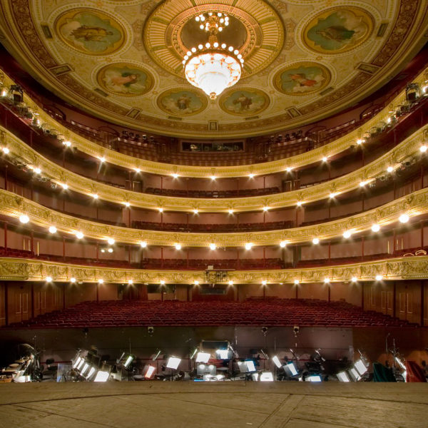 Royal danish theater view from stage