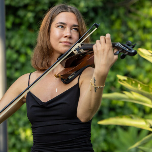 During the creators dinner at Cannes Lions, between each course, the violinist came along to give rythm to the change of plates