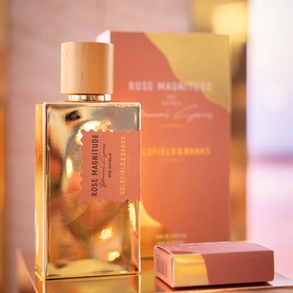 close up view of the perfume during TFWA